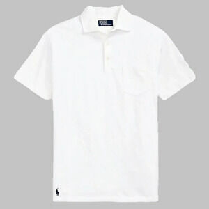 Polo Ralph Lauren Men's Classic Fit Cotton Polo Shirt White Size XL (MSRP $148)